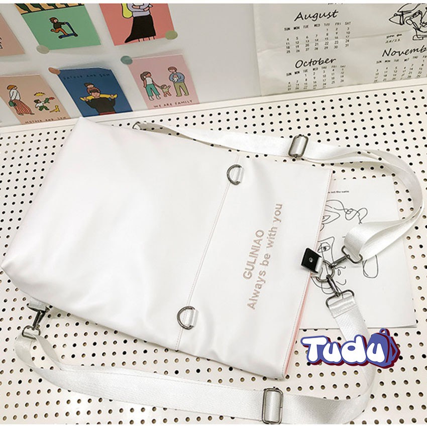 Xả kho mẫu cũ Túi Đeo Chéo Tudu Kết Hợp Balo Đi Học Phong Cách Thời Trang Hàn Quốc (CN228)