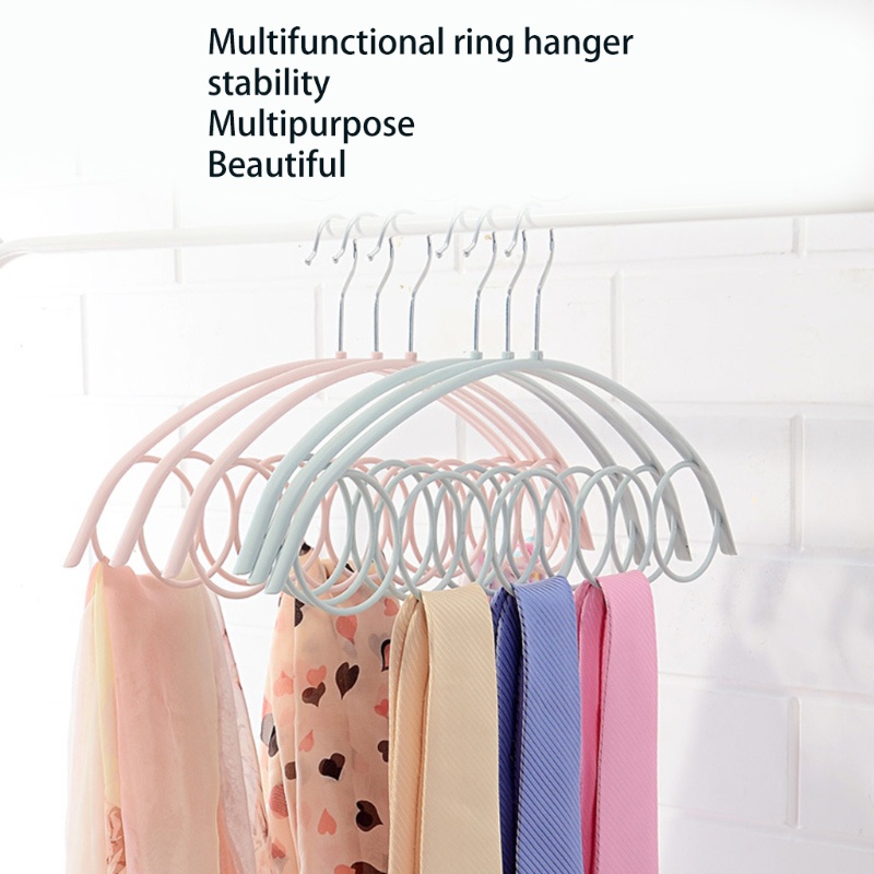 Giá Đỡ Khăn Choàng Cổ 5 Lỗ Tiện Dụng