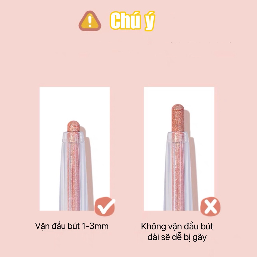 Bút nhũ kẻ bọng mắt nhím nhỏ GOGO TALES Gogotales GT358 GOGO115 CAPPPUVINI CAPU38 SWEET MINT SWMI28 XIXI XIXI26