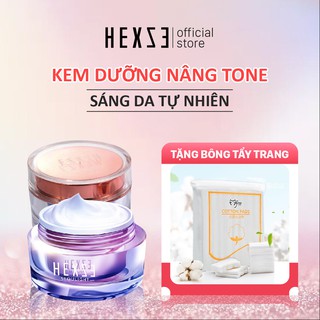 HEXZE kem nâng tone dưỡng trăng tức thì dành cho nàng lười