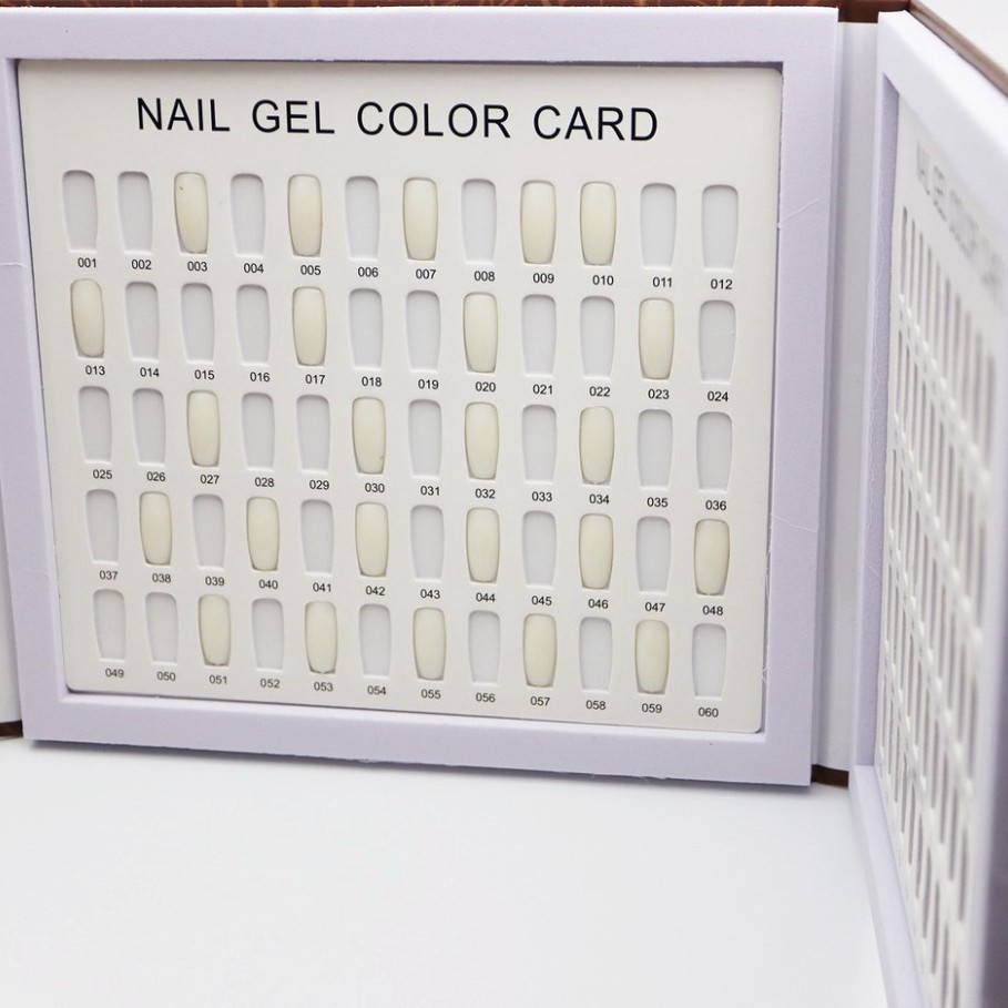 Sổ móng mẫu, Sổ trưng bày móng mẫu nail 120 ô