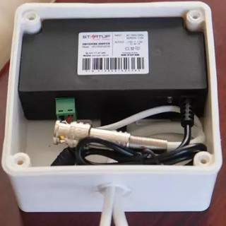 Hộp Bảo Vệ Nguồn Camera Chống Mưa Nắng - Chất Liệu Nhựa PVC Chống Cháy