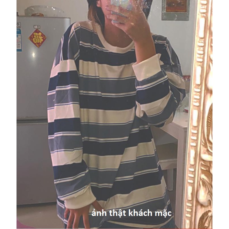 [Mã 11FASHIONSALE1 giảm 10K đơn 50K] 【Keroro】Áo Phông Dài Tay Kẻ X11 ĐÔ XINH ( kèm ảnh thật) | BigBuy360 - bigbuy360.vn