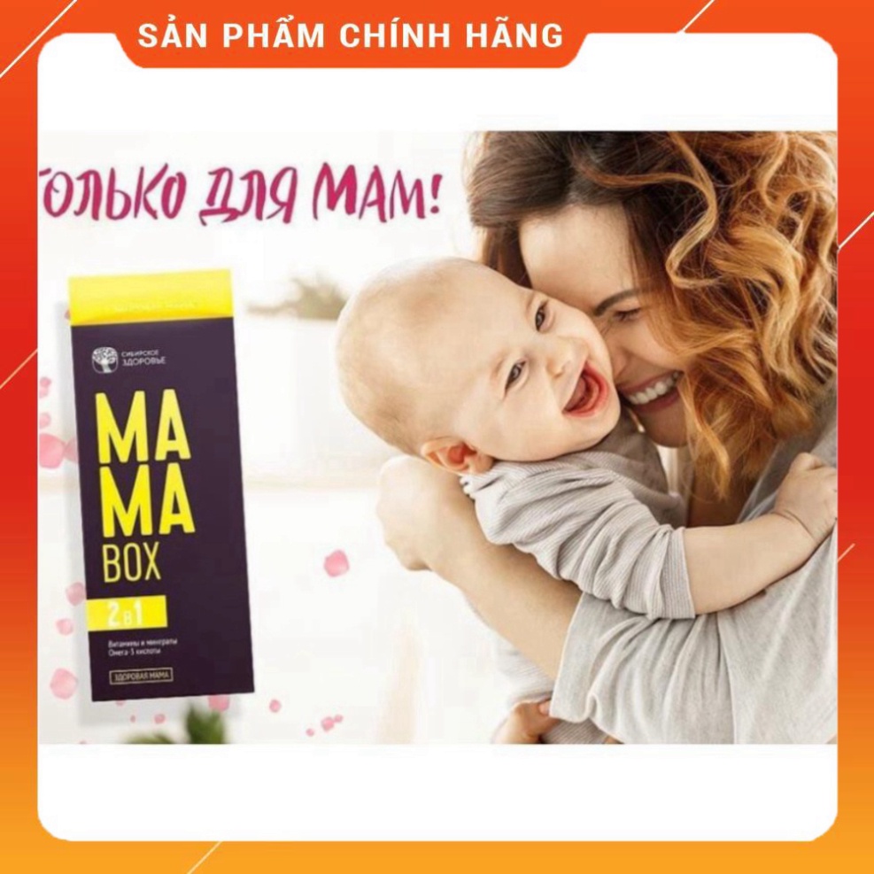 Mama Box dành cho bà mẹ mang thai và cho con bú Siberian Health