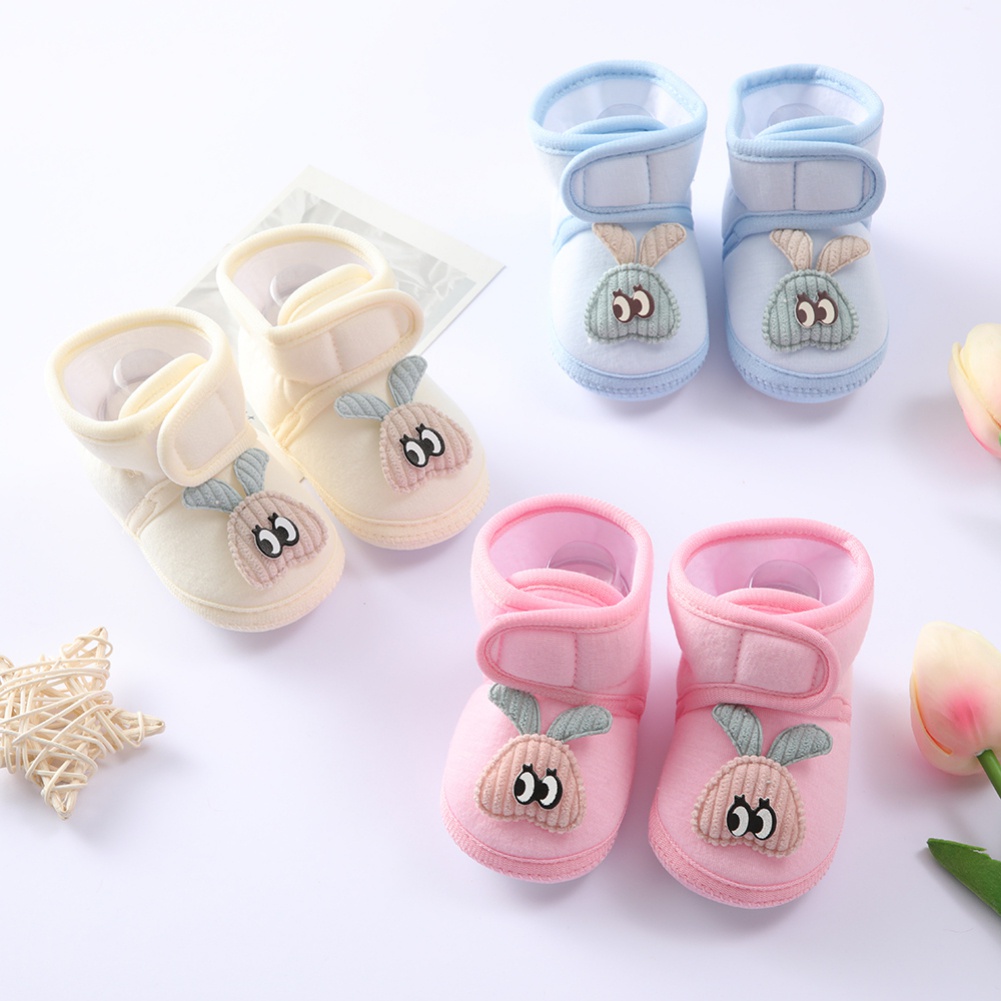 Giày thể thao họa tiết hoạt hình cho bé từ 0-12 tháng tuổi