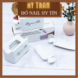 Khay đựng nhũ rắc, Dụng cụ rắc nhũ, bột lên móng