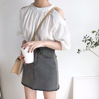 Sơ mi nữ hở vai