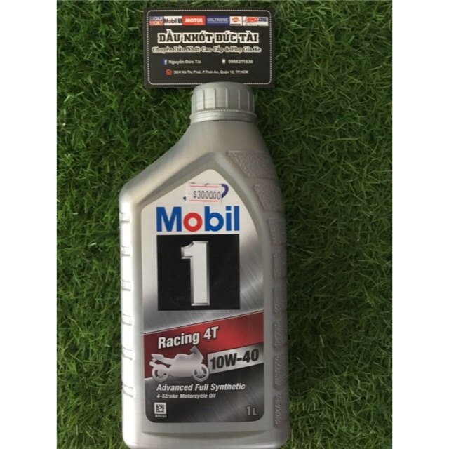 Dầu Nhớt tổng hợp Mobil 1 Racing 4T 10W40 1L