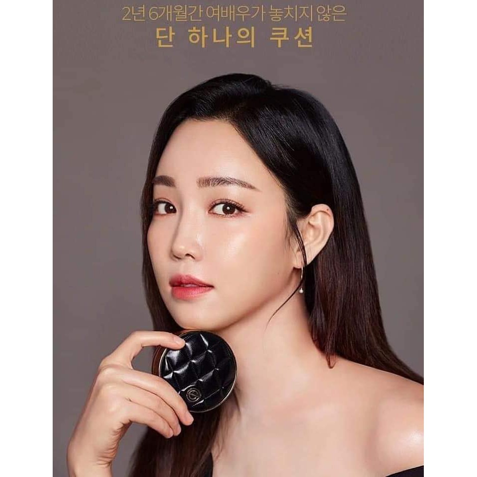 Phấn nước DPC Pink Aura Cushion phiên bản vỏ da limited | BigBuy360 - bigbuy360.vn