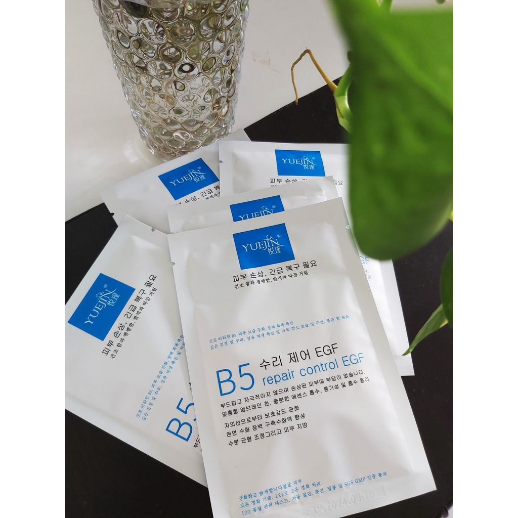 Mặt Nạ Phục Hồi Cấp Ẩm B5 Repair Control EGF Yuejin Hàn Quốc - Ngọc Diệp Cosmetics