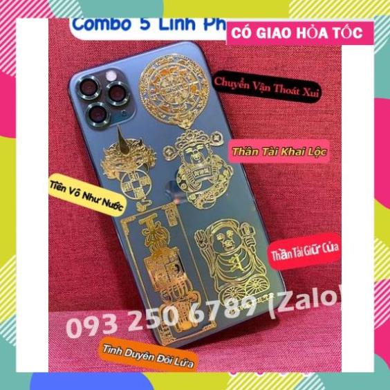Miếng dán điện thoại Linh Phù Tài Lộc