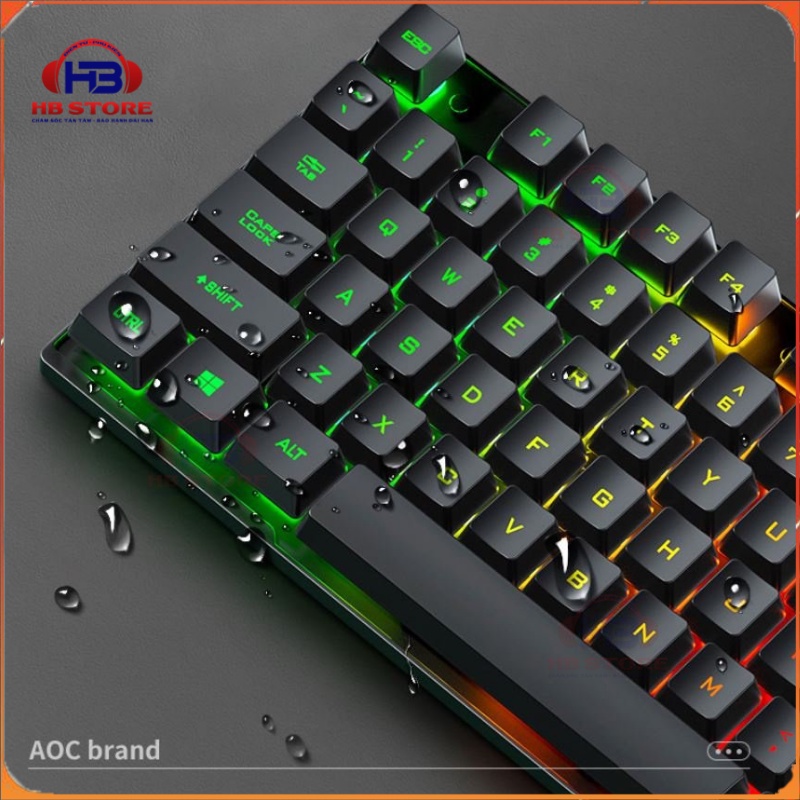 Bàn phím máy tính giả cơ có dây KB121 pro 2021,bàn phím gaming có led full size