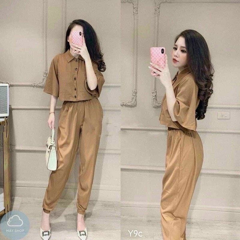 Set Sơ Mi Đồ Bộ Phối Lên Form Cực Đẹp