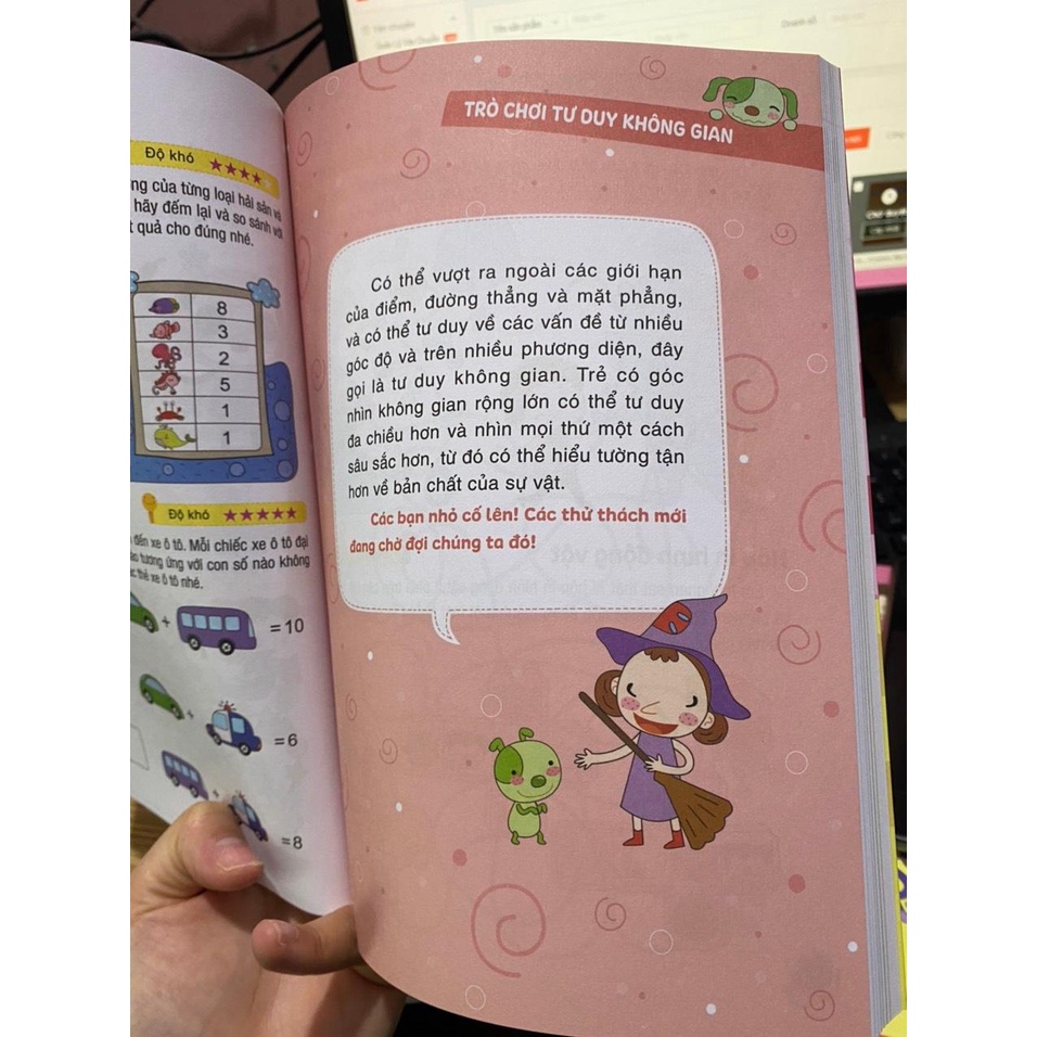 Sách -Con học và chơi để có IQ thiên tài : Gợi mở não bộ ( Đinh Tị )