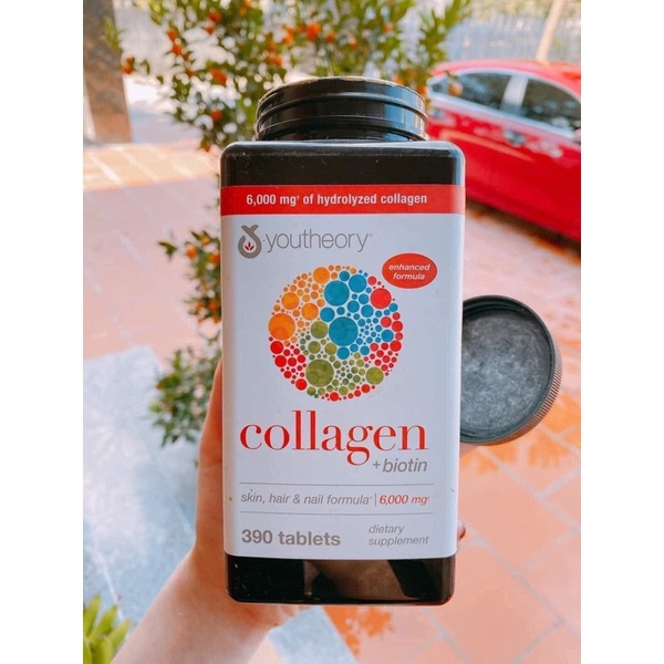 Collagen Mỹ youtheory 390v bổ sung Collagen chống lão hoá