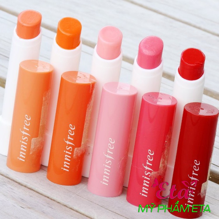 Son dưỡng môi có màu INNISFREE GLOW TINT LIP BALM Hàn Quốc dưỡng mềm, hồng môi 3.5g | BigBuy360 - bigbuy360.vn