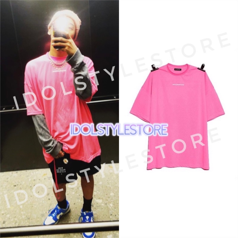 áo PMO hồng của GD Bigbang