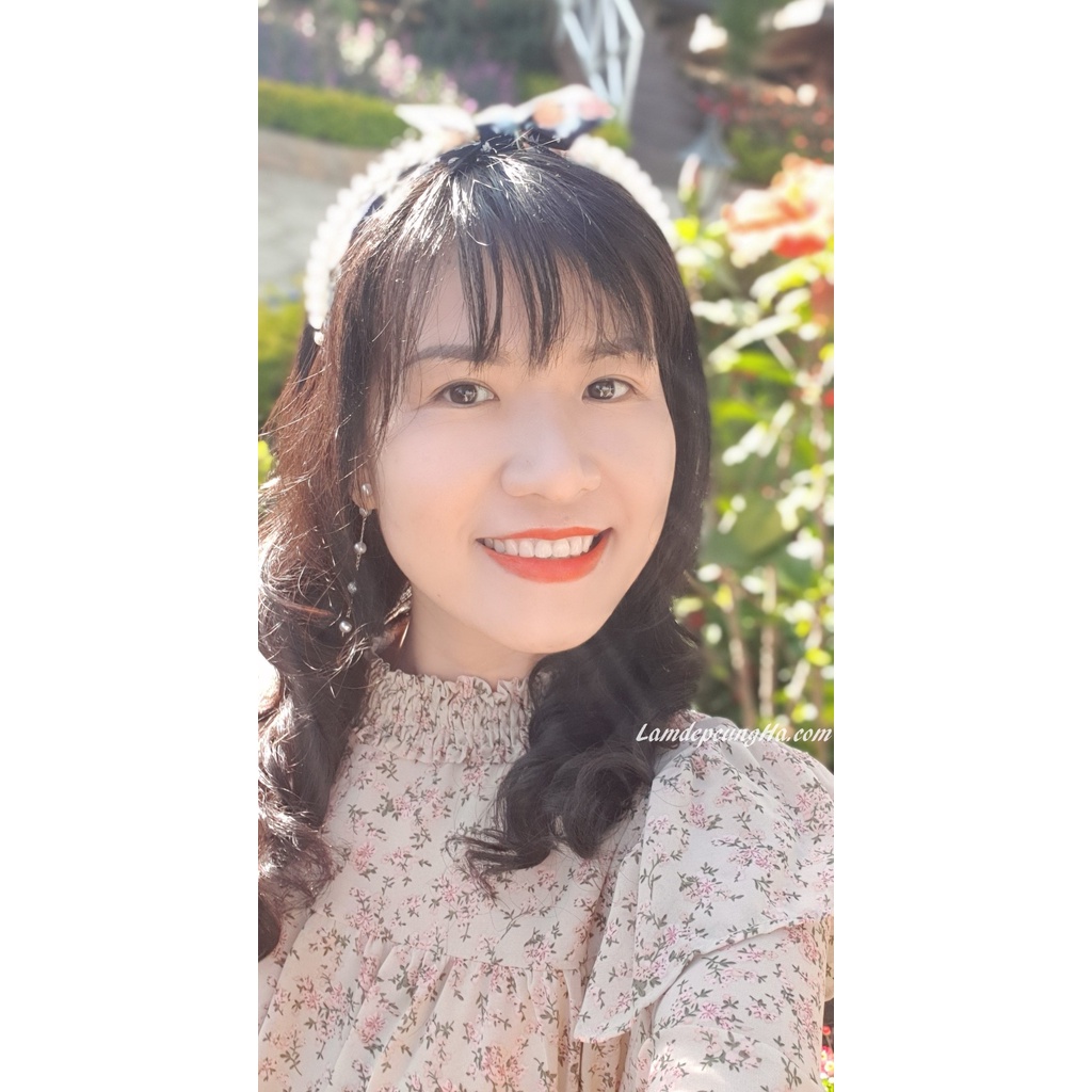Son Lì LÀM ĐẸP CÙNG HÀ - Màu Cam Đào