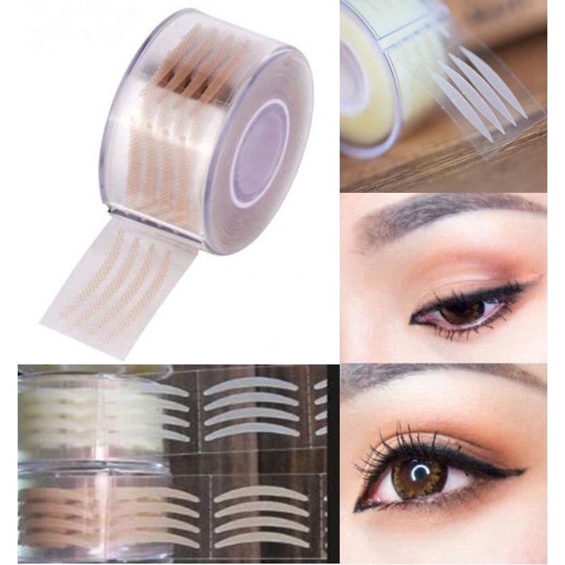 Bộ 600 Miếng Dán Kích Mí Vô Hình Tự Nhiên