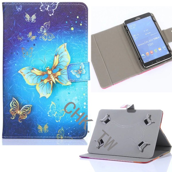 Ốp Máy Tính Bảng Bằng Da Nắp Gập Chống Sốc Màu Trơn Kèm Giá Đỡ Xoay Tròn Cho Lg G Pad X 8.0 / V520 / V521 (8.0 inch)
