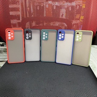 Ốp lưng samsung A22 4G A32 4G A52 A72 dẻo viền màu bảo vệ camera