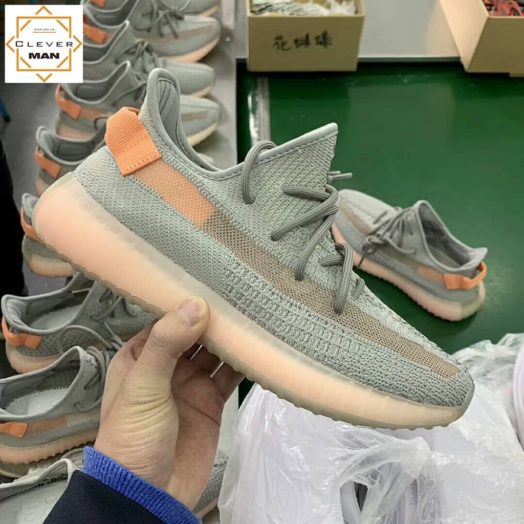 LV-NEW ⚡ [XẢ KHO] giày thể thao yeezy 350 xám nâu [ĐEP CHUẨN ] 🔥 ✔️ : 🔥 XIÊU RẺ ☯ $ ; * ' ' ₁