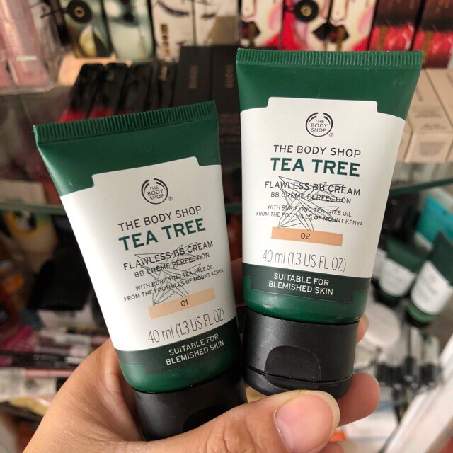 Kem dưỡng da The Body Shop Tea Tree Flawless BB Cream #01 40ml