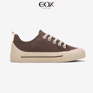 Giày sneaker vải unisex dincox c20 chocolate
