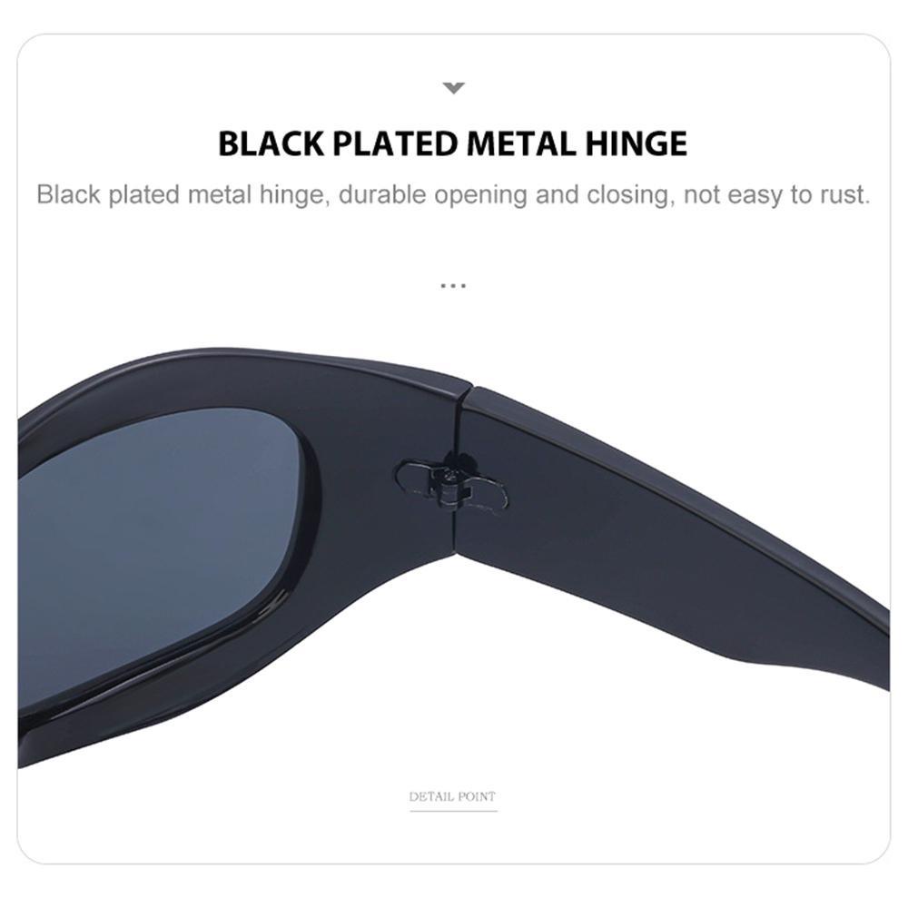 Kính Chống Nắng UV400 Gọng Dày Y2K Phong Cách Thể Thao Thời Trang