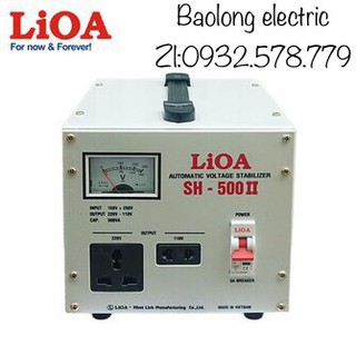 Ổn áp 1 pha lioa SH-500