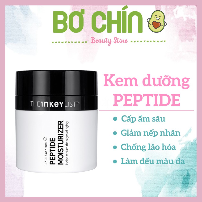 Kem dưỡng peptide The inkey list - The inkey list peptide moisturizer