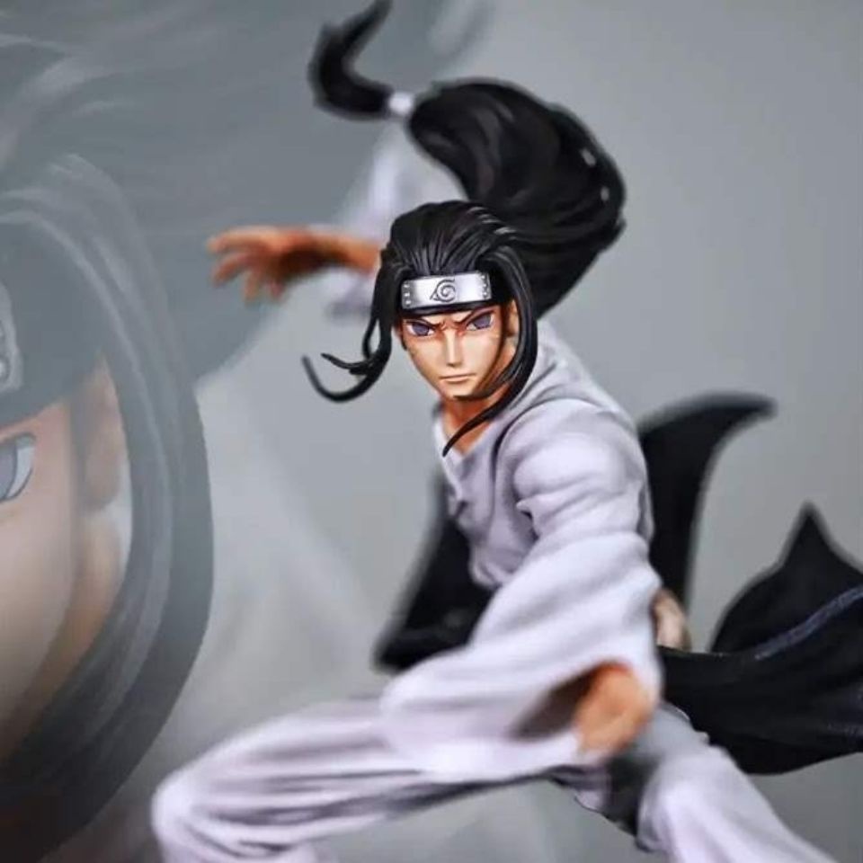 Đồ trang trí Naruto Hyuga Ningji làm bằng tay Leiqi mắt bánh xe viết Kakashi Sasuke Naruto Hinata mô hình cổng nướcMô hì