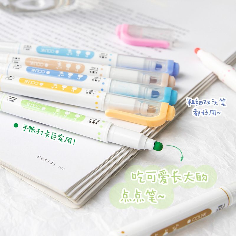 SET 6 BÚT CHẤM TRÒN COLNK DOT PEN
