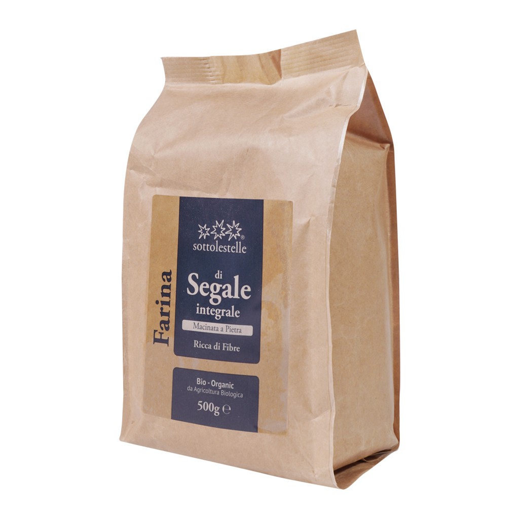 Bột Lúa Mạch Đen Nguyên Cám Hữu Cơ 500g