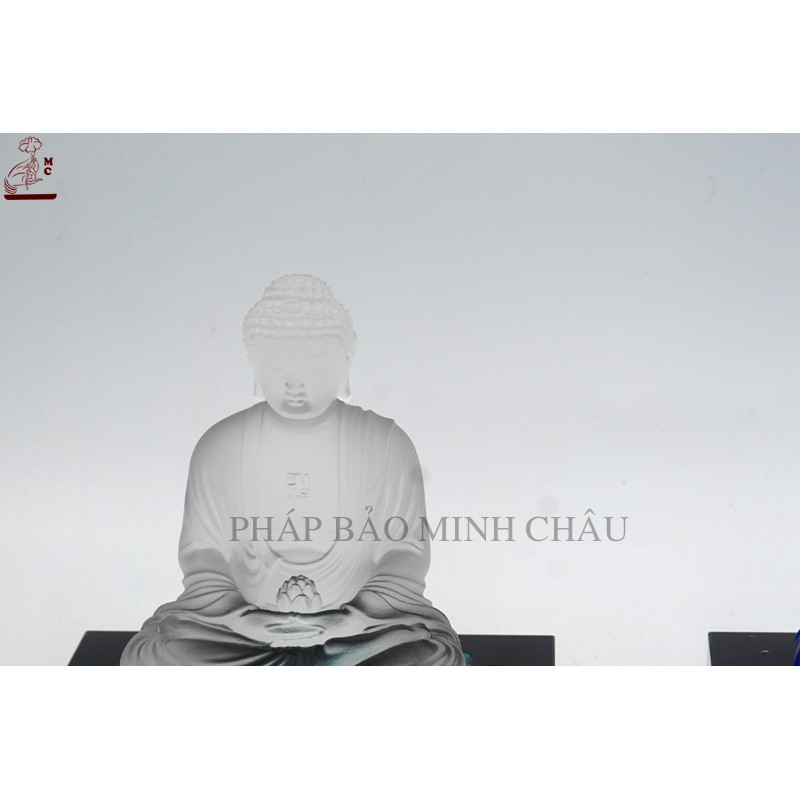 [PHÁP BẢO MINH CHÂU] Tượng Dược Sư Lưu Ly 10cm - BÀY Ô TÔ - ĐẸP NHỎ GỌN