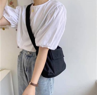 TÚI ĐEO CHÉO VẢI CANVAS NỮ