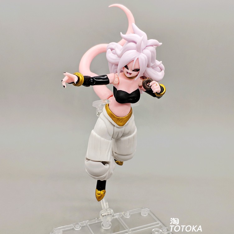 Mô hình Android 21 ShF Dragon Ball FighterZ 15cm (BL)