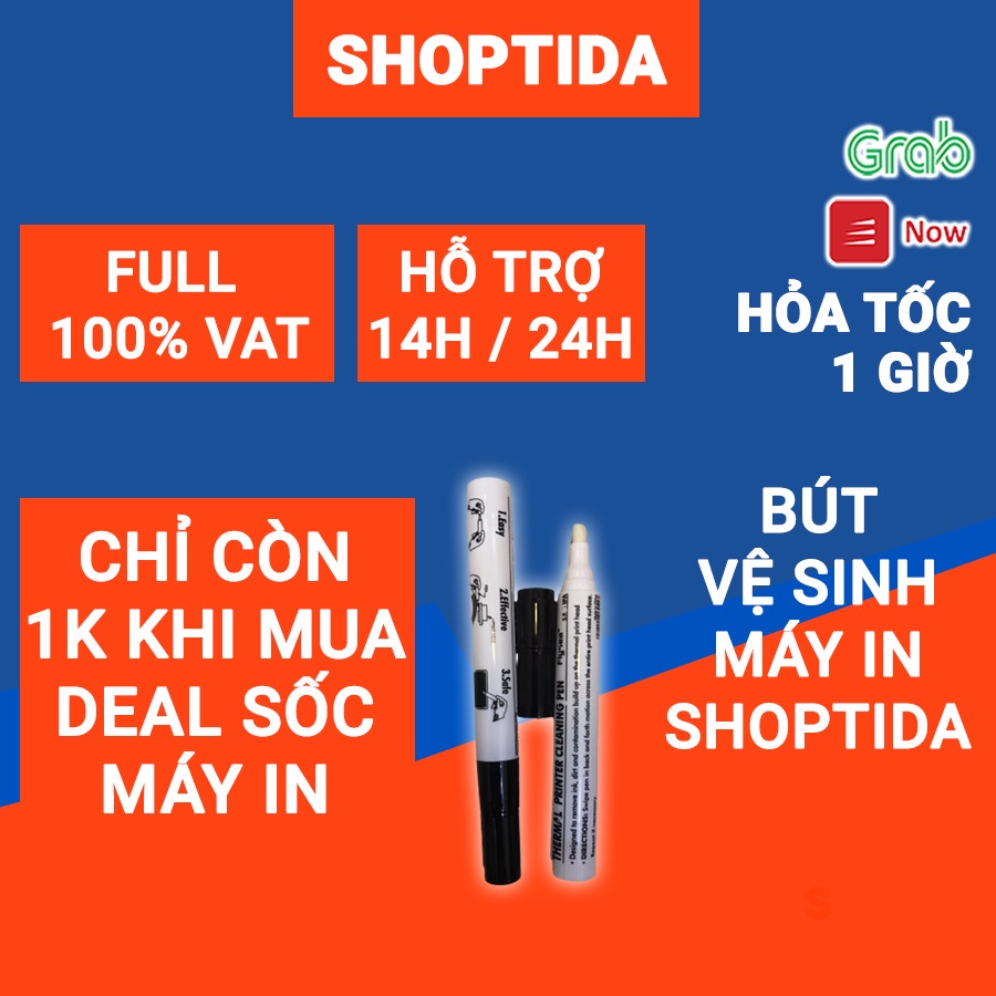 Bút làm sạch màng in cho máy in nhiệt Shoptida SP46 CLEANING PEN