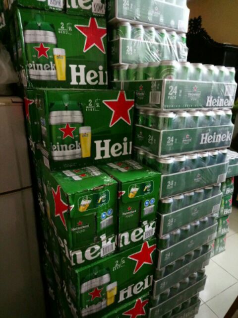 Bia HEINEKEN 100% nhập khẩu từ Hà Lan