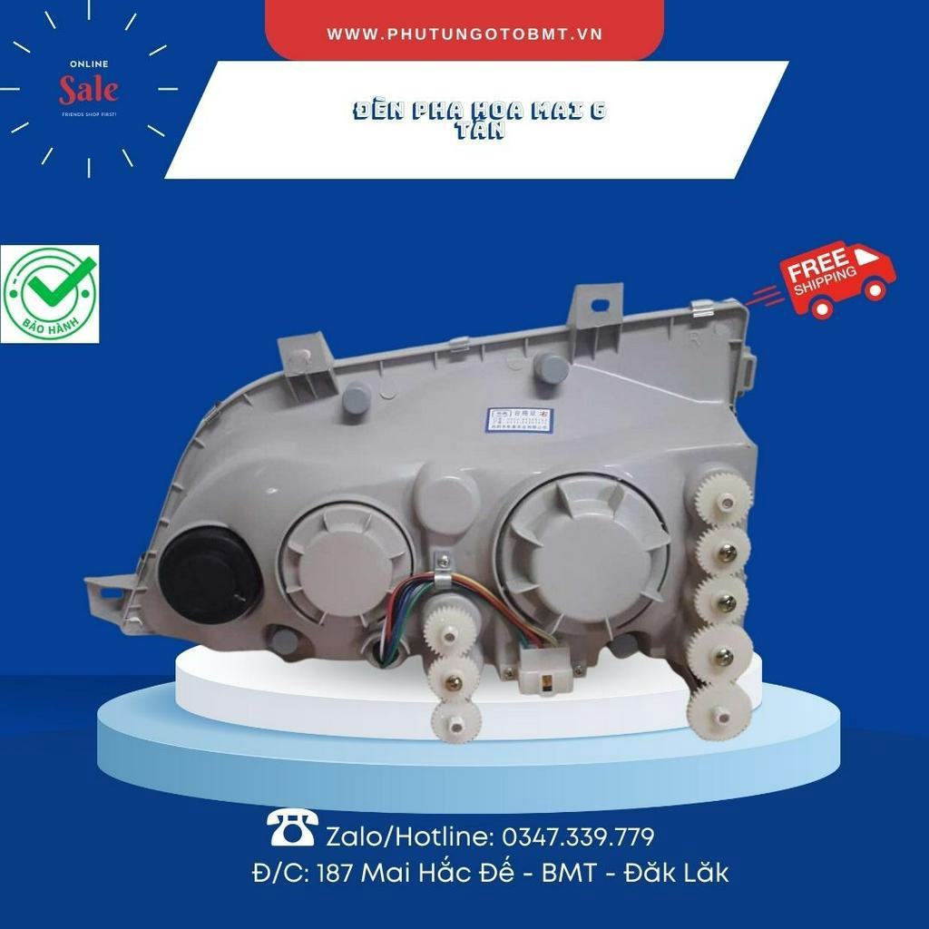 Đèn pha, đèn xi nhan xe tải cho xe Hoa mai 2.5 tấn, 4 tấn, TM01-8001)