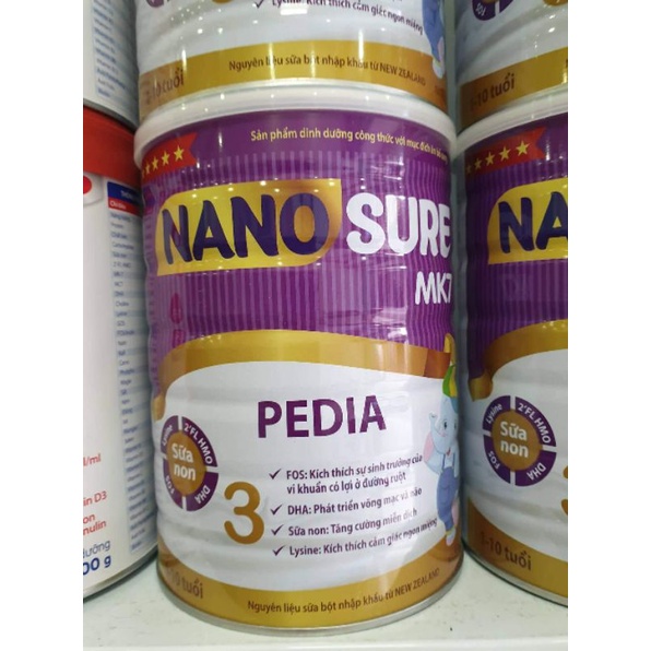SỮA NANOSURE MK7  đủ số A+,2,3,4(900g-400g)