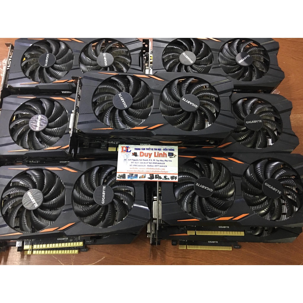 [Mã ELHAMS5 giảm 6% đơn 300K] Vga Gigabyte GTX 1050ti 4G OC 2 fan,1 fan