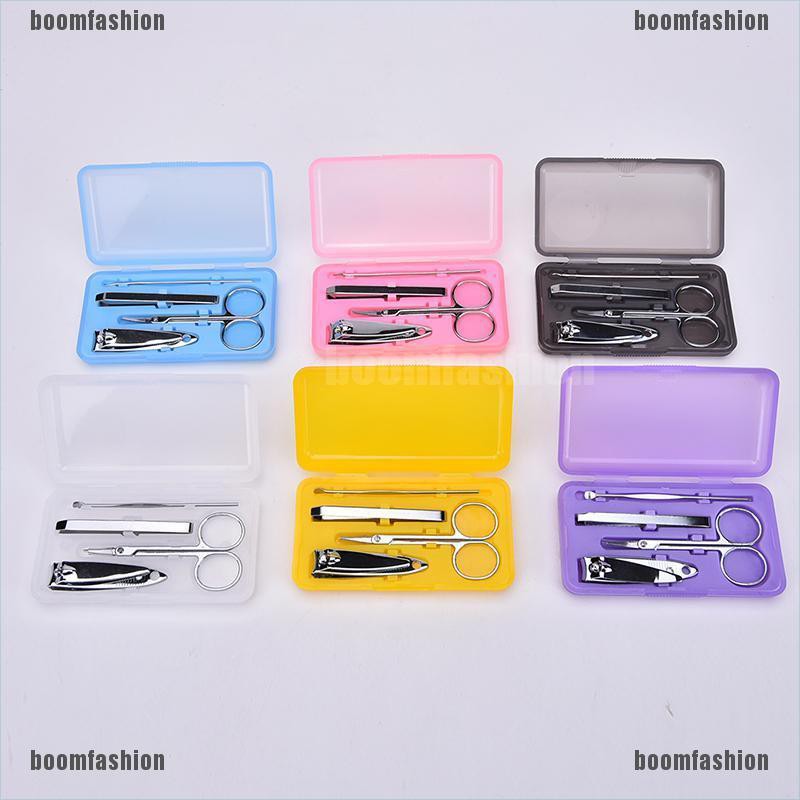 [Hàng mới về] Set 4 dụng cụ chăm sóc móng kèm hộp chuyên nghiệp