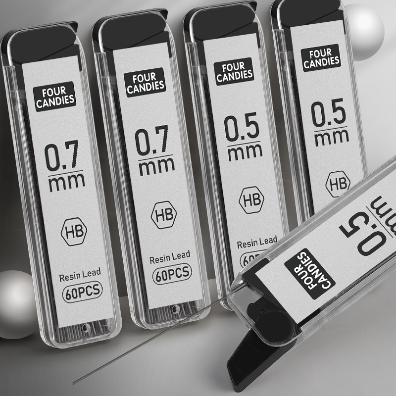 Hộp 60 Ruột Bút Chì Bấm 0.5mm 0.7mm