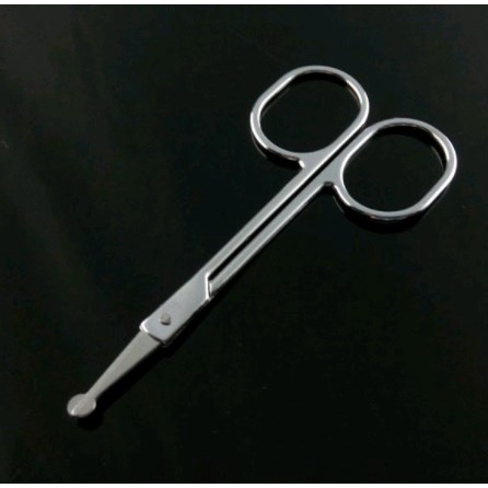 1 kéo đầu tròn tỉa lông mày, mi