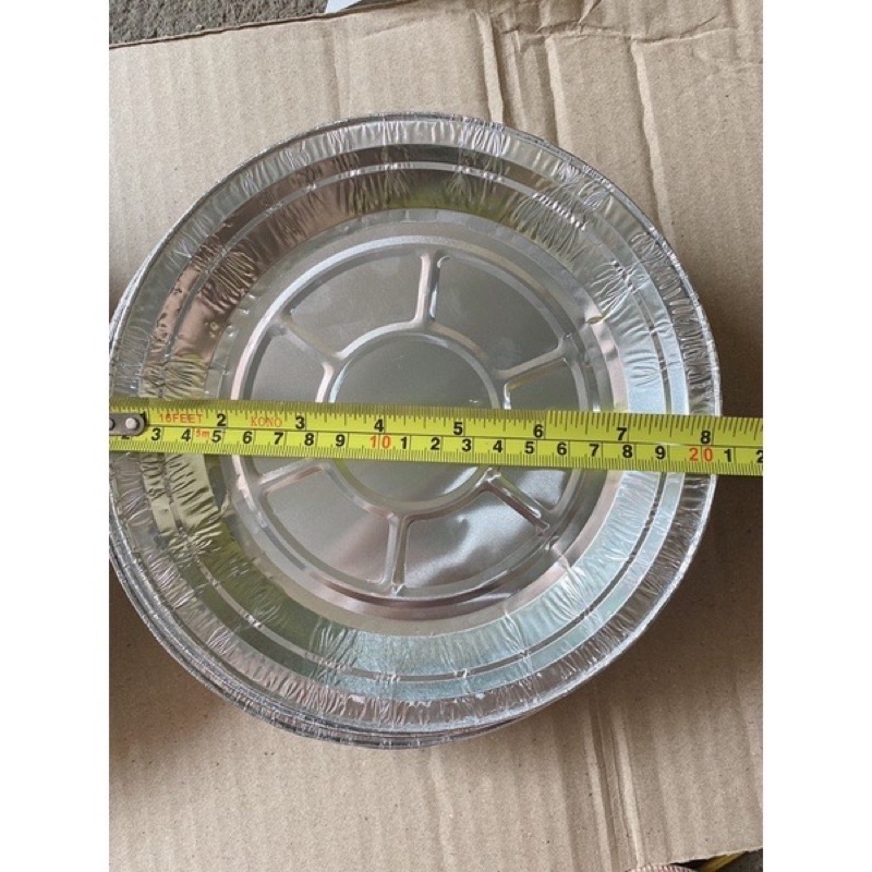 Khay giấy bạc lót nồi chiên không dầu size 20cm và 23cm