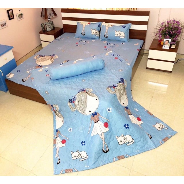 Sét 5 ga gối poly cotton