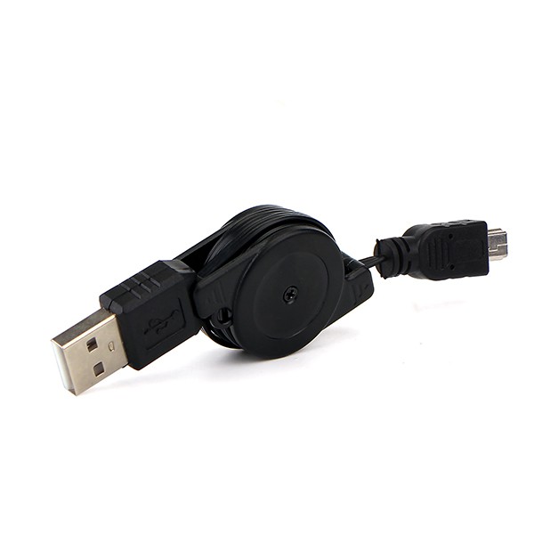 Cáp sạc USB mini RETEKESS chuyên nghiệp có thể điều chỉnh độ dài đến 0.7m