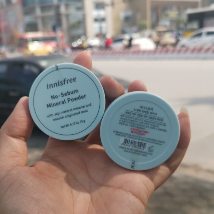 Phấn Phủ Kiềm Dầu Innisfree No Sebum Mineral Powder 5g