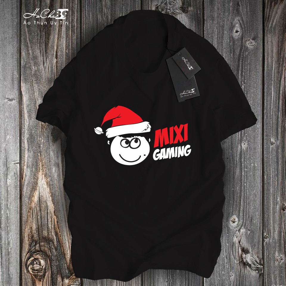 Áo MIXI GAMING - NOEL - Vải Cotton 4c Siêu Mềm Mịn (Không đúng Cotton đền tiền tặng áo - Hình Thật)